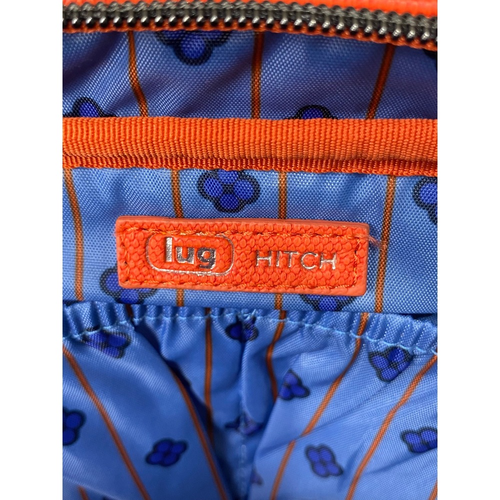Lug Hitch Crossbody Belt Bag Orange Fanny Pack Adjustable Strap New With Tags - Picture 6 of 11